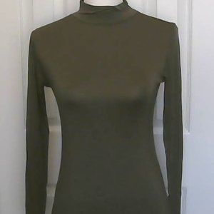 Faux turtle neck undershirt.